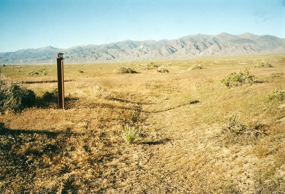 MARKER C-74 SITS ALONG THE SOUTH SIDE TRAIL