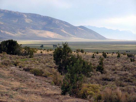 At HN-21 looking north up Ruby Valley