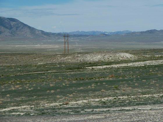 Looking SW toward Marker HN-2A