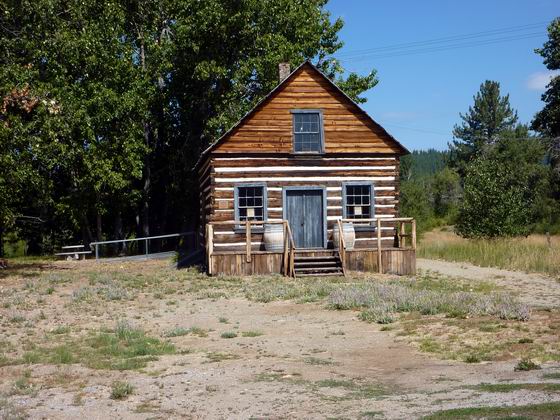 1850's log cabin & Museum