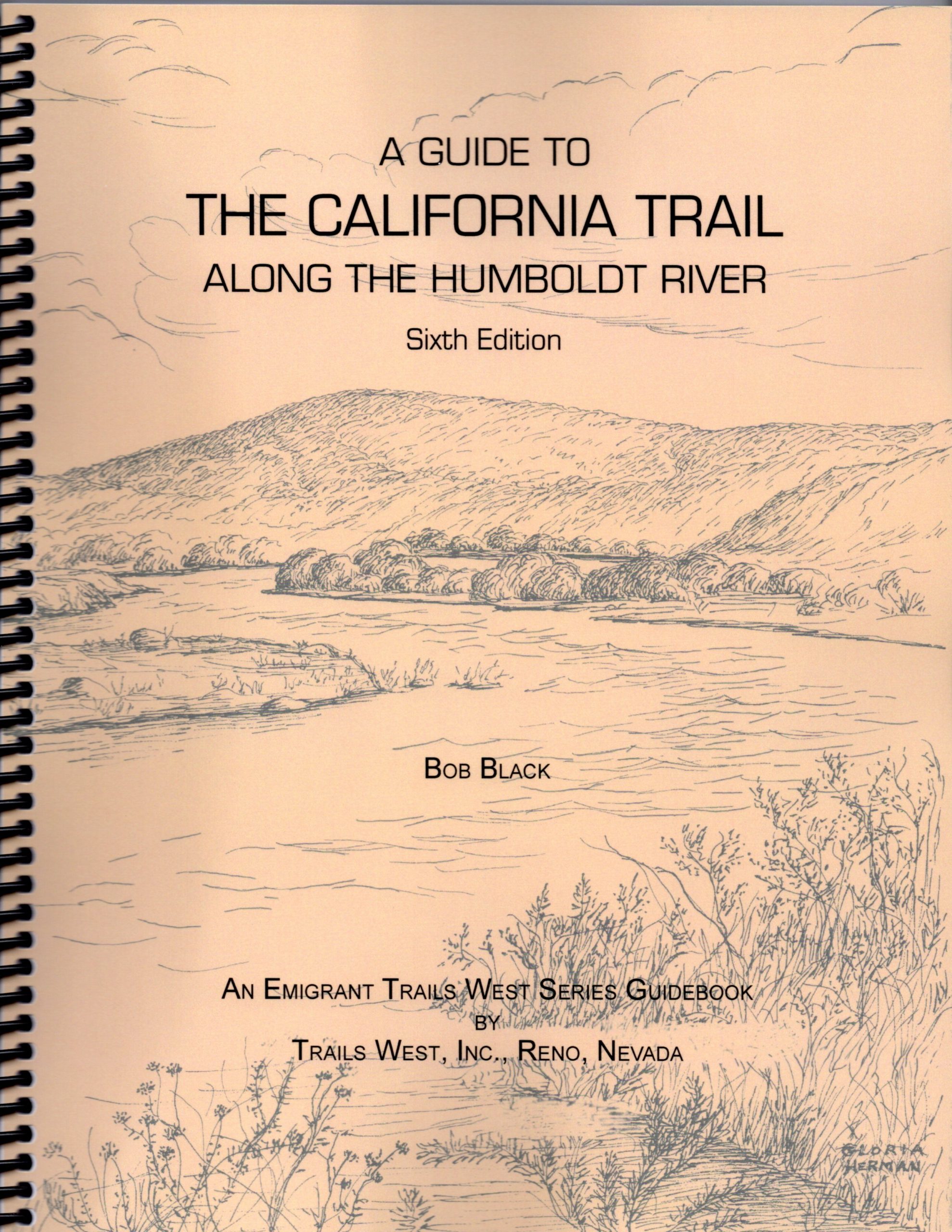 Book Cover: A Guide to the California Trail Along the Humboldt River Sixth Edition
